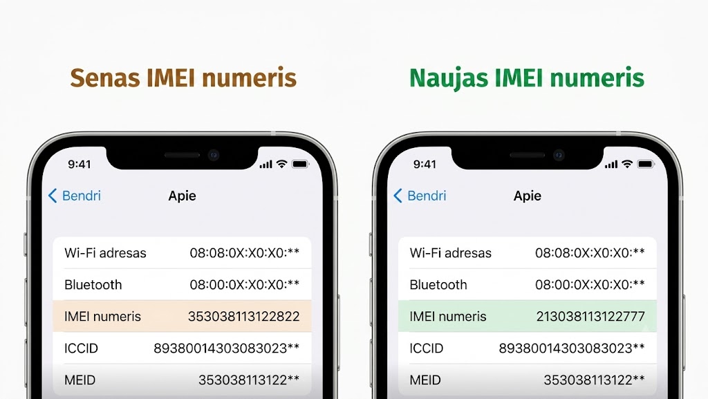 Iphone IMEI KODAI