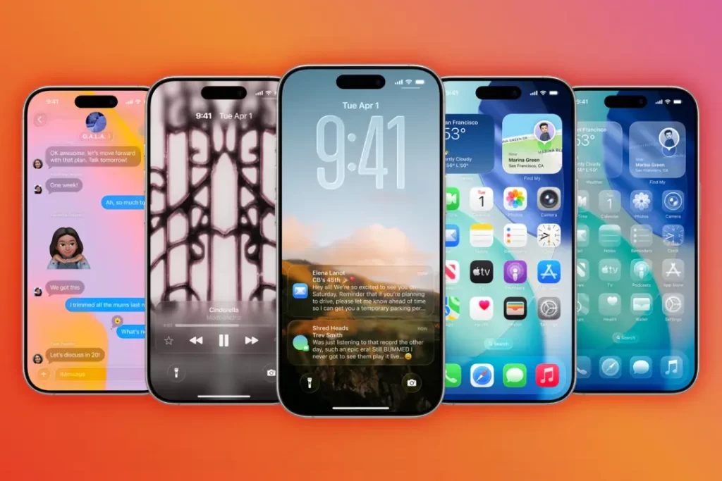 Visos iPhone versijos